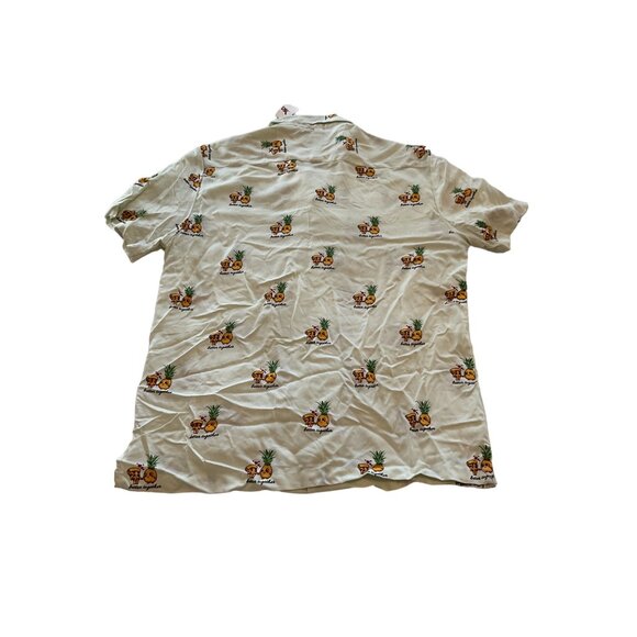 Denim & Flower Ricky Singh Pineapple & Pizza Short Sleeve Shirt - Picture 8 of 8